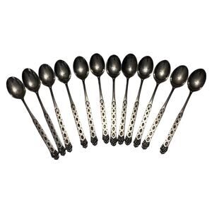 Northland Oneida Stainless Japan Teaspoons Set 12 Vintage MCM Flatware